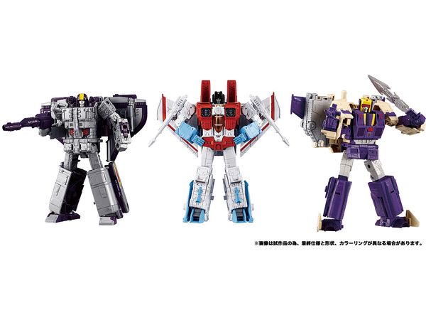 Transformers Dramatic Capture Series Triple Takeover
