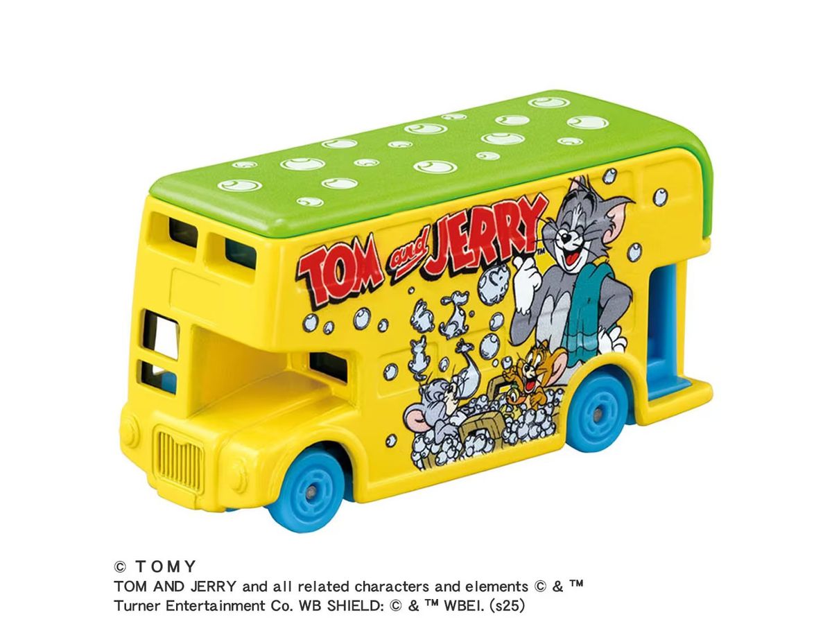 Dream Tomica SP Tom and Jerry Wrapping Bus (Yellow)