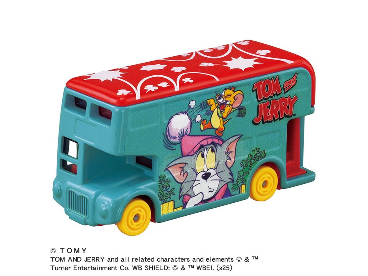 Dream Tomica SP Tom and Jerry Wrapping Bus (Blue)