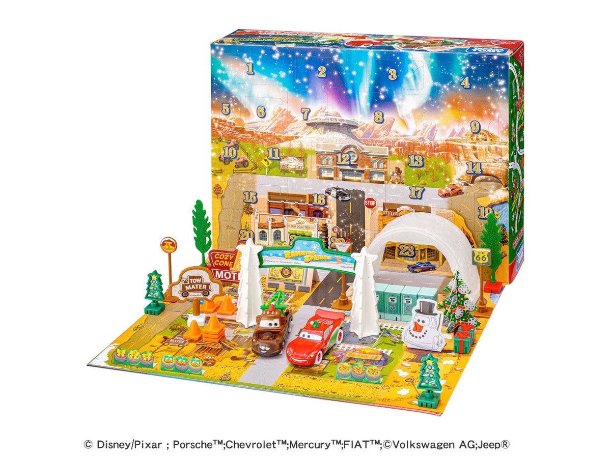 Cars Tomica Advent Calendar 2025