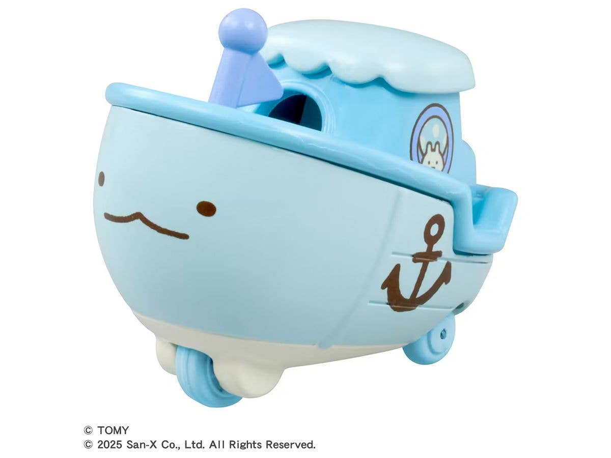 Dream Tomica No. 167 Sumikko Gurashi Dreaming Boat Tokage