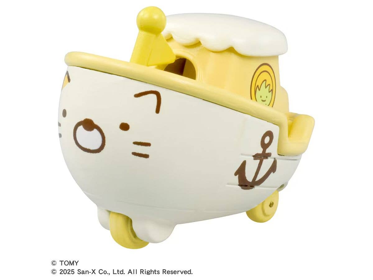 Dream Tomica SP Sumikko Gurashi Dreaming Boat Neko