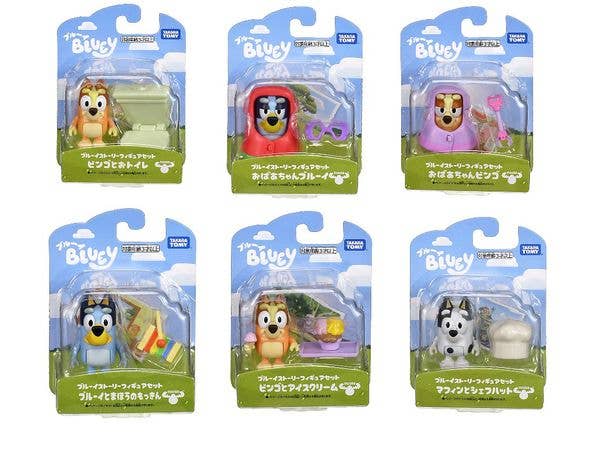 Bluey: Bluey Story Figure Set Assortment 1Box 12pcs