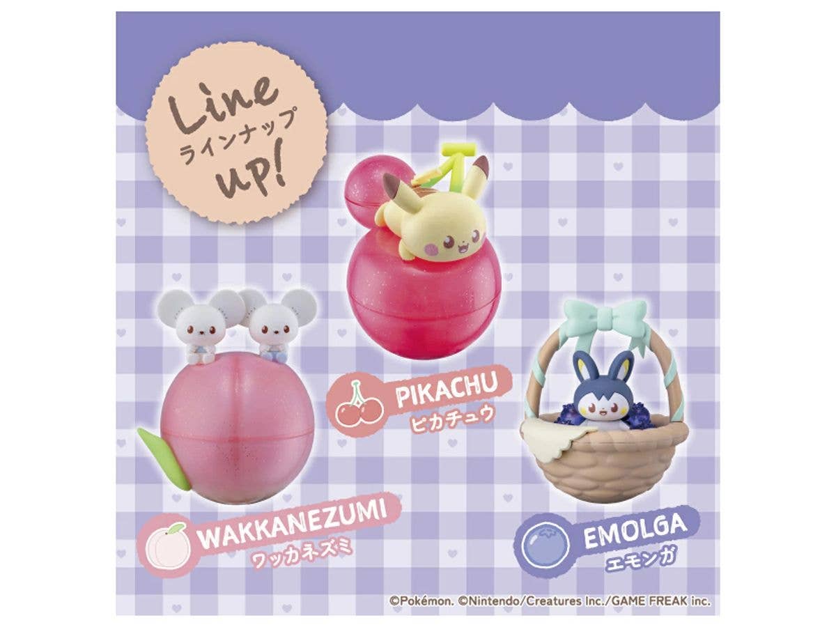 Pokemon Pokepiece Friend Doll -Fruit Moments- Assorted Box 1Box 9pcs