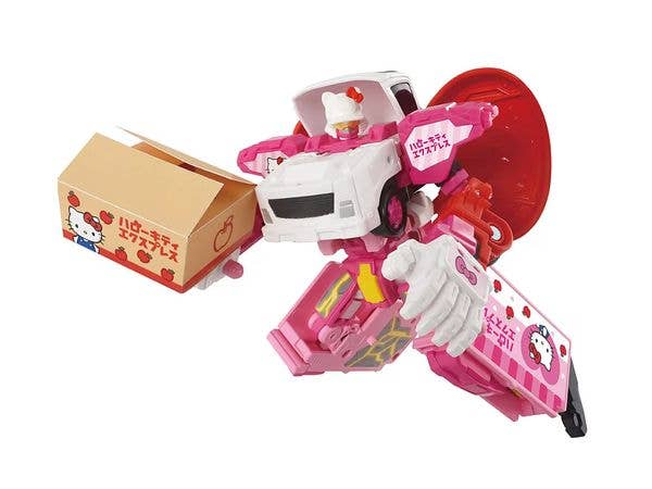 Tomica Jobraver TJBEX Carry Braver Hello Kitty Express Truck