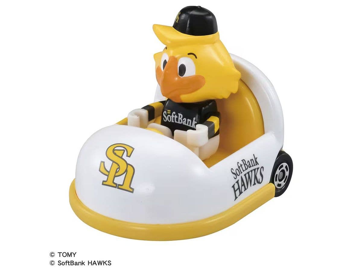 Professional Baseball Tomica 2025 Fukuoka Softbank Hawks Mascot Car