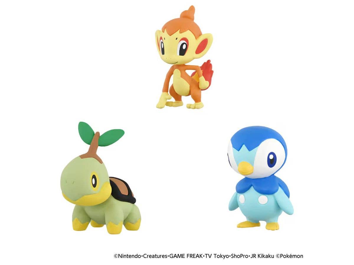 Pokemon 30th Anniversary Moncolle Journey Set of 3 Sinnoh Region