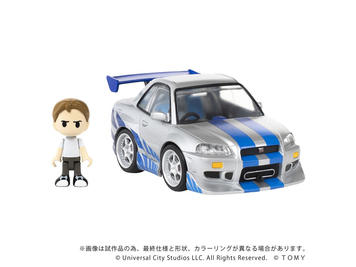 QV-02 The Fast and the Furious Nissan Skyline GT-R (R34)