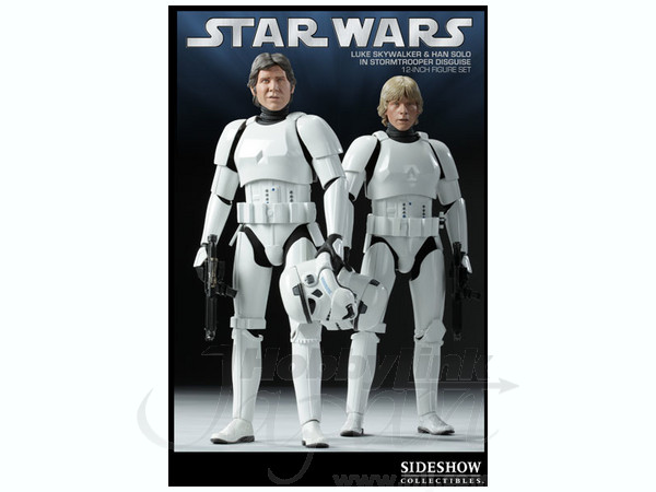 SW Luke & Han Solo in Strom Trooper Costume