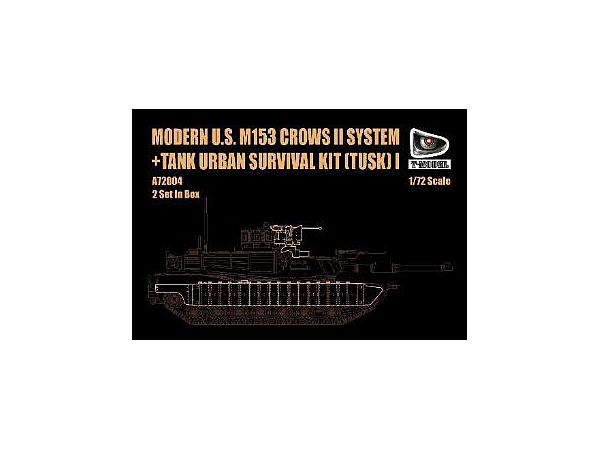 Tusk Ⅰ W / M153 Crows II Parts Set For Abrams Tank (2 Sets Included)
