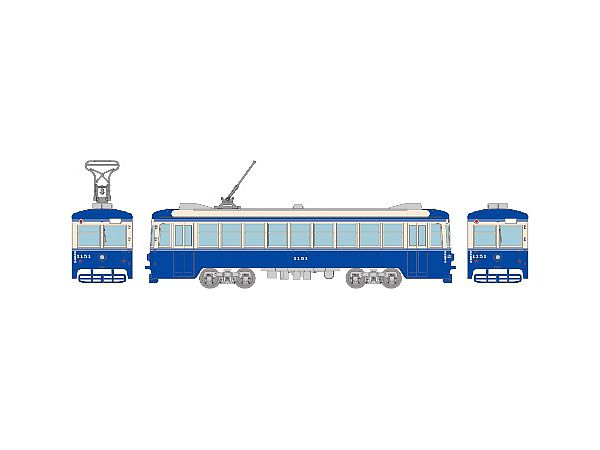 The Trains Collection Yokohama Tram 1150 Type 1151 Car (Two-tone Color) A