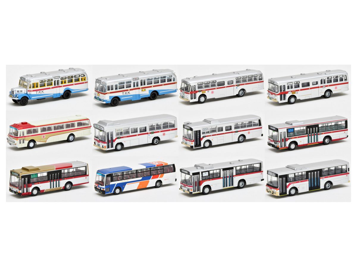 The Bus Collection Tokyu 100th Anniversary Tokyu Bus Special 1Box 12pcs