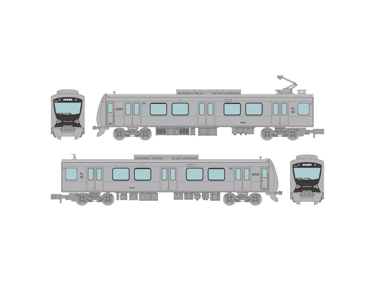 Railway Collection Shizuoka Railway A3000 Type 2-Car Set i