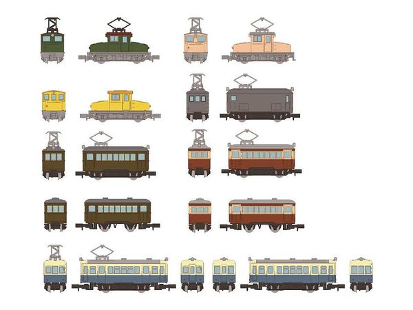 Nostalgic Railway Collection Vol. 3 1Box 10pcs