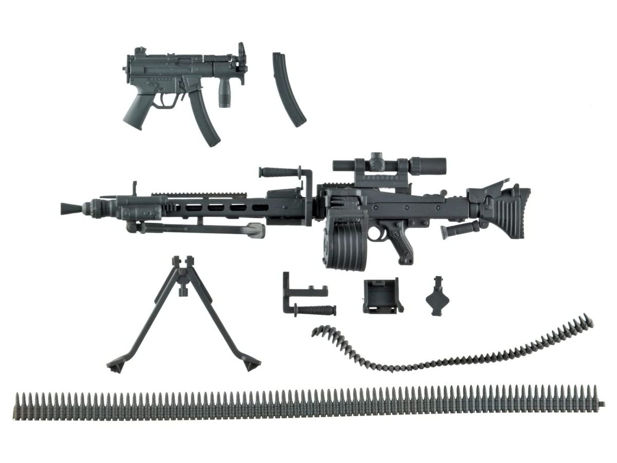 [DCML02] Machine Gun Set A (1/100 - 1/144 Scale)