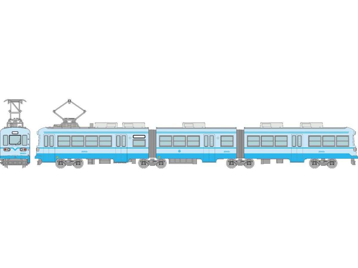 The Trains Collection Chikuho Electric Railway Type 2000 No. 2003 (Blue)