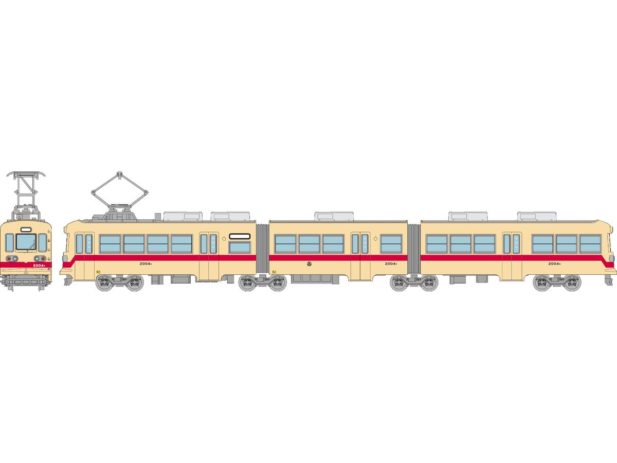 The Trains Collection Chikuho Electric Railway Type 2000 No. 2004 (First Color)