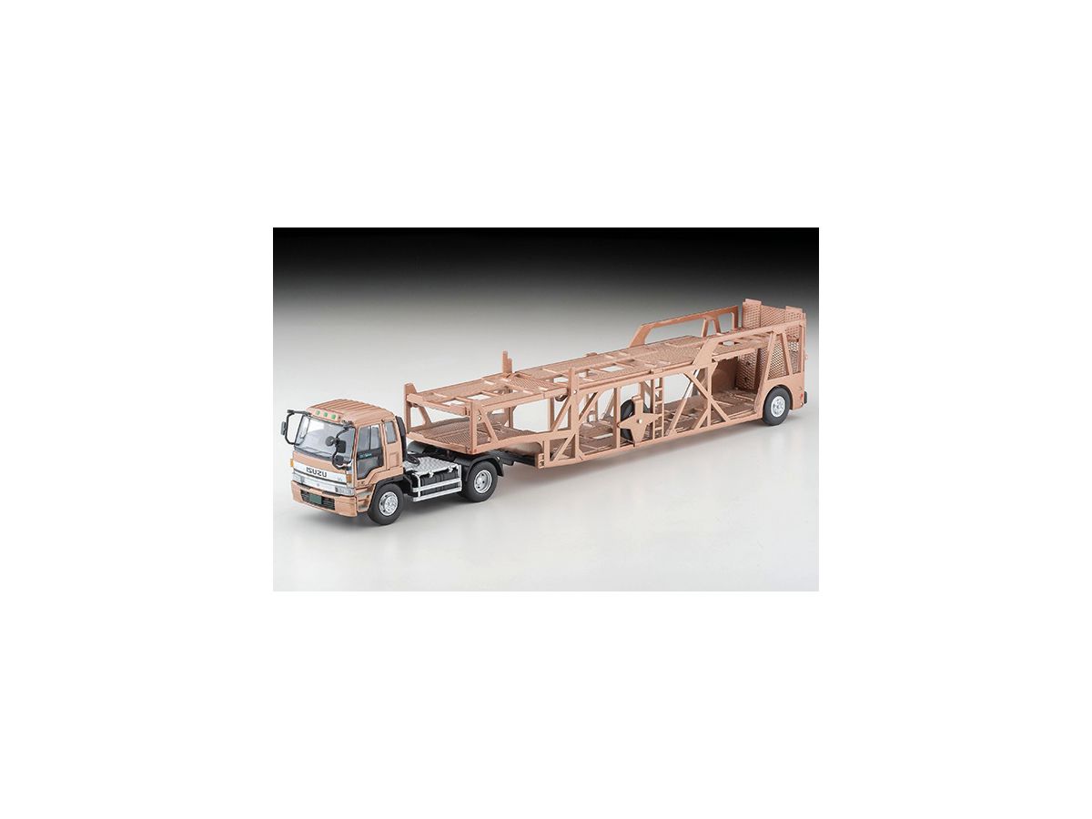 LV-N225c Isuzu 810EX Car Transporter (Antico ASZ022 Vehicle Transport Trailer) (Brown)