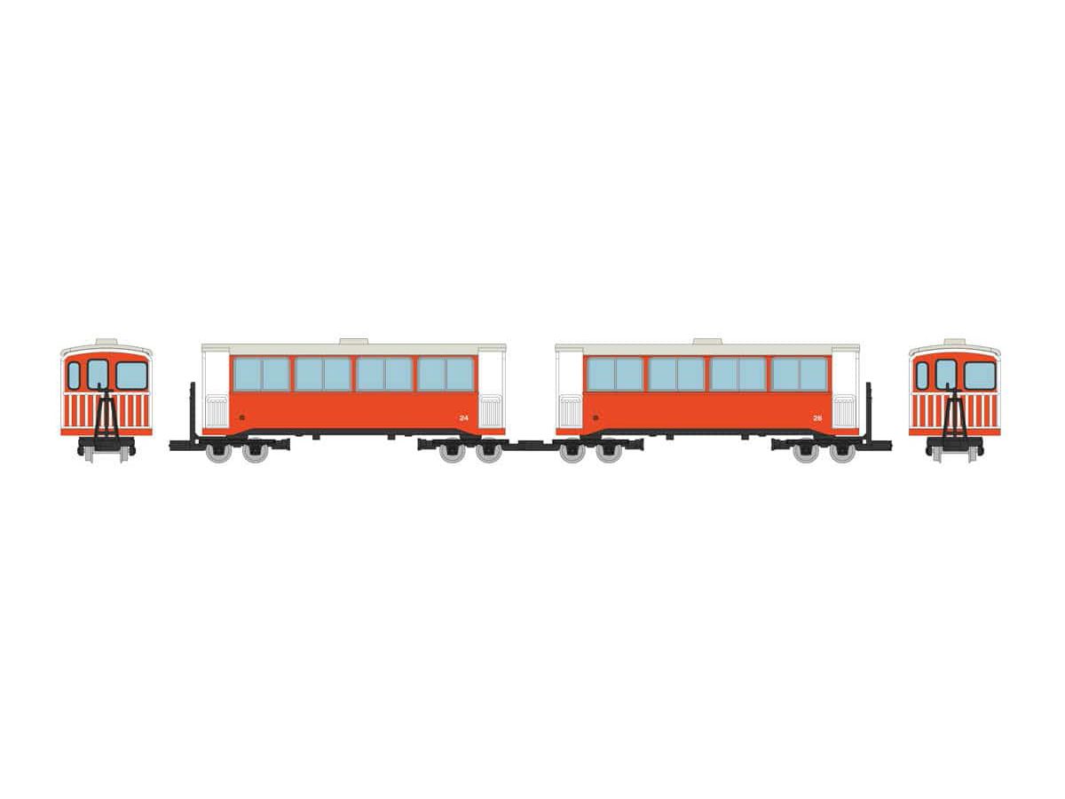The Trains Collection Narrow Gauge 80 Memories of Seibu Railway Yamaguchi Line Sealed Passenger Car Type 2-car Set