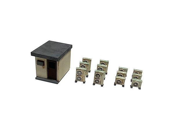 Scenery Accessory 136 Rooftop Accessories Aged Painting Type B