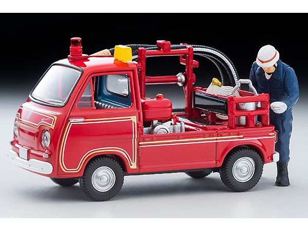 LV-68c Subaru Sambar Pump Fire Engine (with figure)