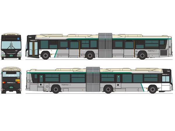 The Bus Collection Tokyu Bus Articulated Bus