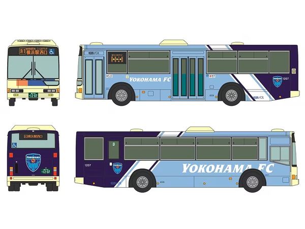 The Bus Collection Sotetsu Bus YOKOHAMA FC wrapping bus