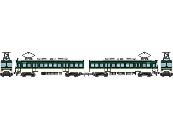 The Trains Collection Keihan Electric Railway Otsu Line 600 Type 3rd Car Standard Painting 2-Car Set