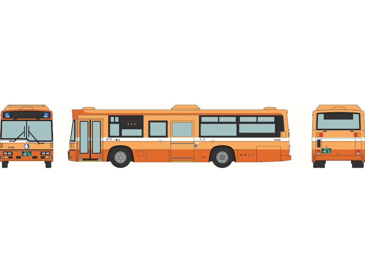 The Bus Collection Shinki Bus Thank You Nishiko 96MC