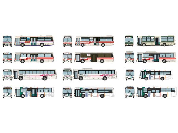 The Bus Collection Nishitetsu Bus Special 1Box 12pcs