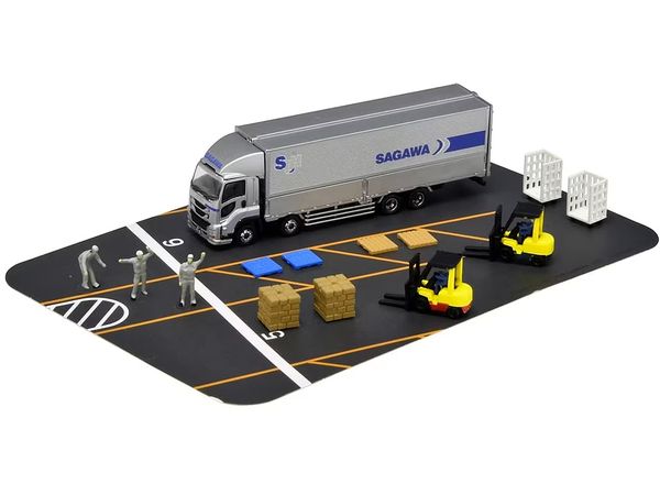 Truck Collection Logistics Site Wing Van Set B Sagawa Express