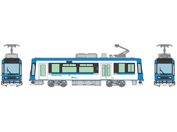 The Trains Collection Tokyo Metropolitan Bureau of Transportation Type 8900 (Blue)
