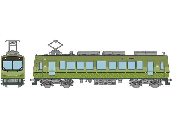 The Trains Collection Eizan Train 700 Series Renewal Car No. 712 (Green)