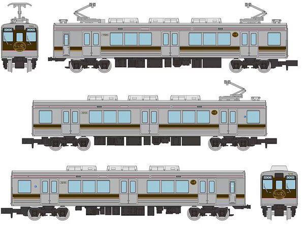 The Trains Collection Fukushima Kotsu 1000 series 3-car set A