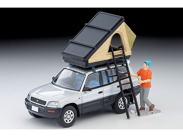LV-N354c Toyota RAV4J V (Silver) with Tent And Figure
