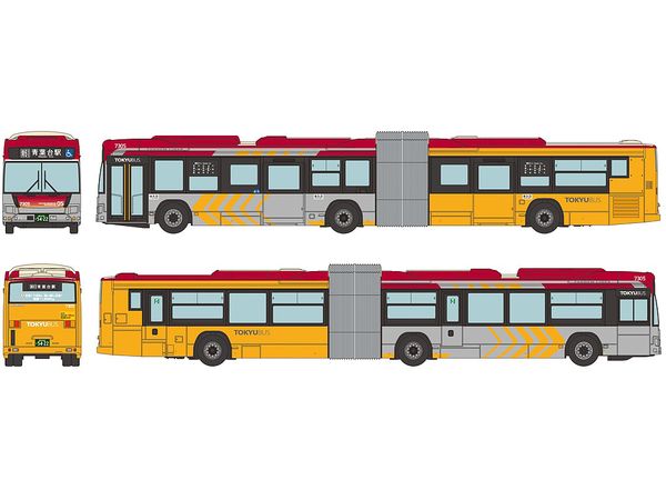 The Bus Collection Series Tokyu Bus Tandem Liner No. 7305