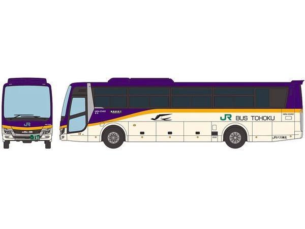 The Bus Collection Series JR Bus Tohoku Yamagata Shinkansen Tsubasa E8 Series Color