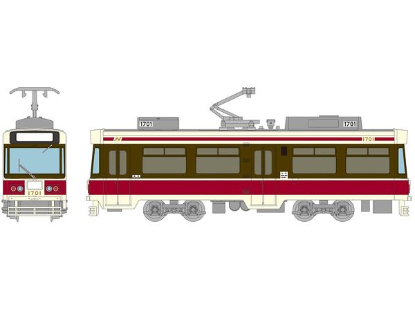 The Trains Collection Nagasaki Electric Tramway 1700 Type 1701