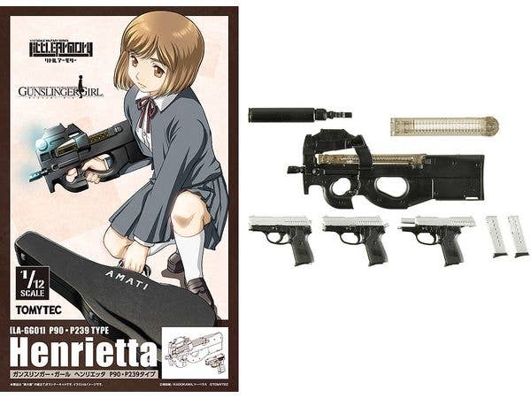 Little Armory [LA-GG01] GUNSLINGER GIRL Henrietta P90, P239 Type