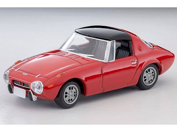 LV-139d Toyota Sports 800 With Custom Wheels (Red) 1969