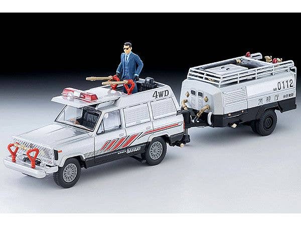 LV-N Movie Stars 04 Seibu Keisatsu Safari 4WD With Keisuke Daimon Figure