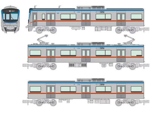 The Trains Collection Keisei Electric Railway 80000 Series 3-Car Set