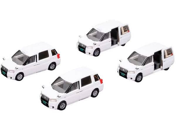 The Car Collection Basic Set Selection (Select) JPN Taxi White