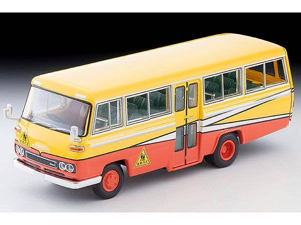 LV-N60b Nissan Civilian Kindergarten Bus (Yellow/Red)