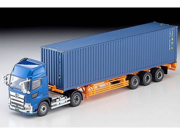 LV-N292e Hino Profia 40ft Marine Container Trailer (Toho Vehicle TC36H1C34) (Blue)