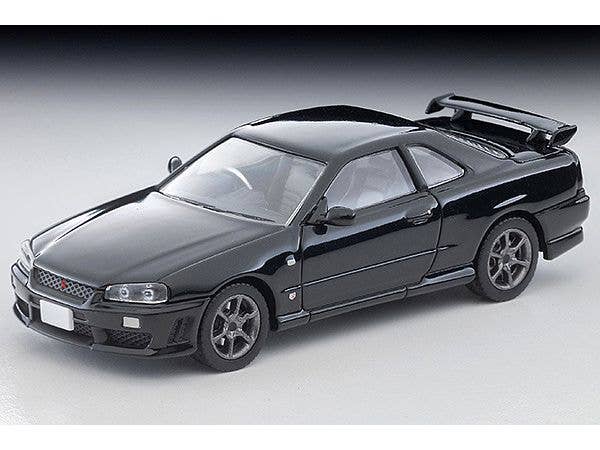 LV-N353c Nissan Skyline 2-Door Sports Coupe 25GT TURBO with Optional Parts (Black) 2000