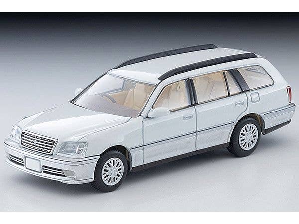 LV-N378a Toyota Crown Estate Royal Saloon (White/Silver) 2000