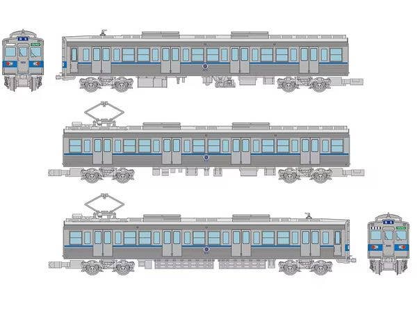 The Trains Collection Chichibu Railway 5000 Series (5001 Formation) 3-Car Set A