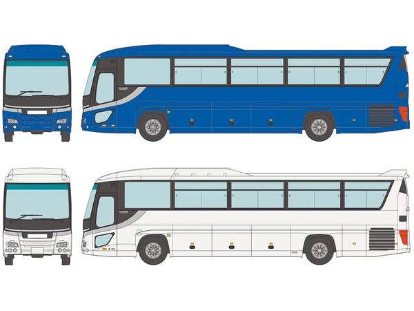 The Bus Collection Hino Selega Tourist Bus Set Of 2