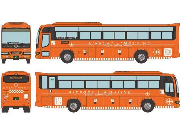 The Bus Collection Okayama Electric Tramway NSK Neo Royal Airport Limousine Bus